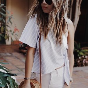 Paper Closet One Shoulder Top! Sz 8